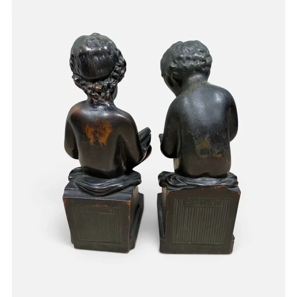 Antique 1920s Art Deco Pompeian Bronze Co. 